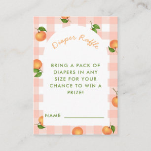 D'accompagnement Une carte de tirage au sort pour une couche rose e