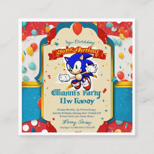 D'accompagnement une carte d'invitation unique (Devant)