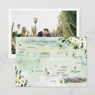D'accompagnement Week-end de mariage à La Quinta   Carte d'itinérai