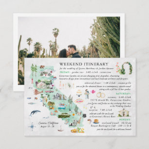 D'accompagnement Week-end de mariage à Napa   Carte d'itinéraire