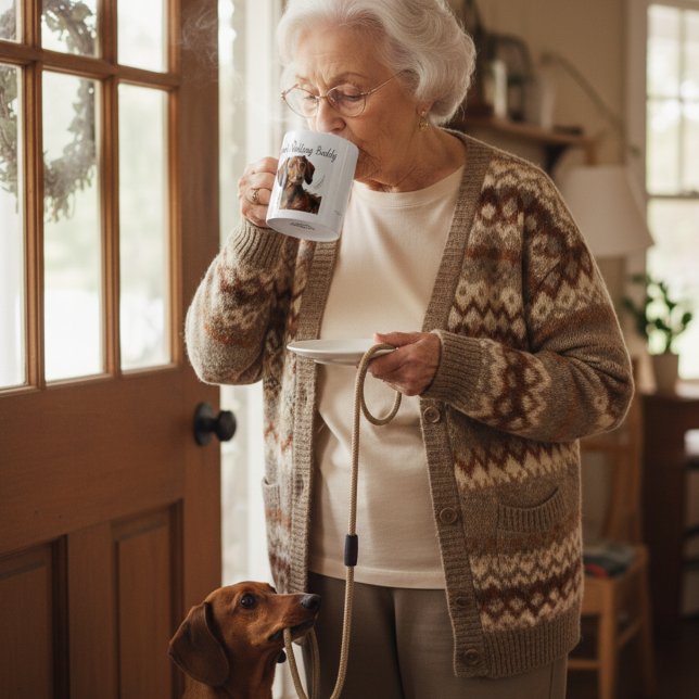 Dachshund Browns Mug PERSONNALISER (Créateur téléchargé)
