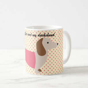 Dachshund Café Mug Doxie Lover Cadeau