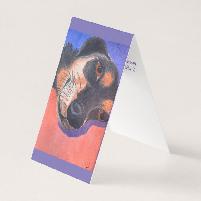 Dachshund Carte de remerciements (Front)