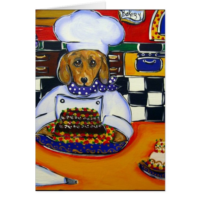 Dachshund Chef (Devant)