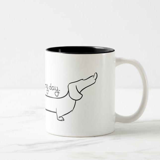 Dachshund Coffee Mug (Droit)