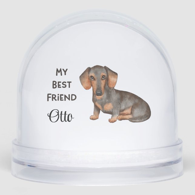 Dachshund Custom Name My Best Friend (Avant)