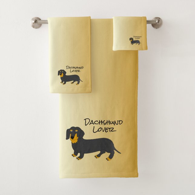 Dachshund Design personnalisé (En situation)