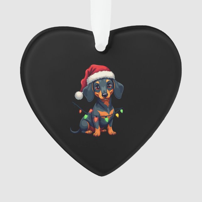 Dachshund Dogs Tree Christmas Sweater Xmas Gifts F (devant)