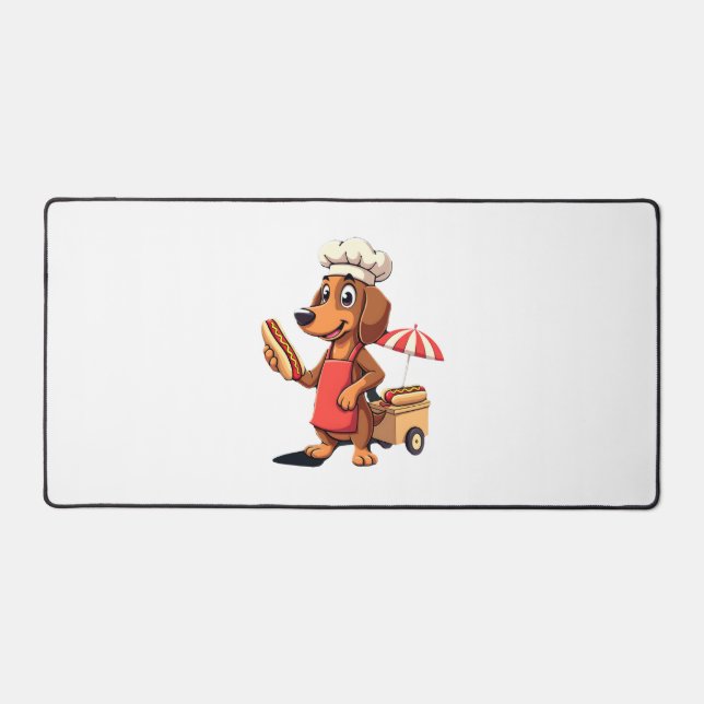 Dachshund Drôle De Chien Weenie Saucisse Hotdog Sa (Recto)