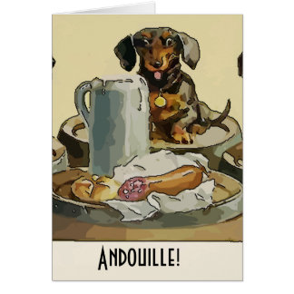 Dachshund et bière, ajouter du texte