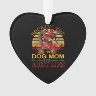 Dachshund Glasses Rockin Dog Maman Cadeau Pour Tan