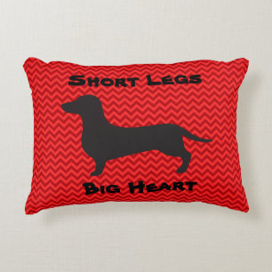 Dachshund - Jambes courtes Grand Coussin d'accentu