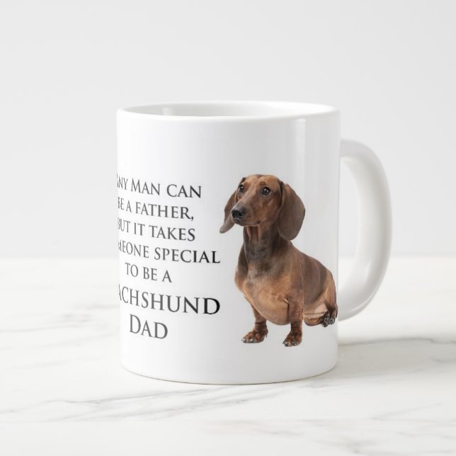 Dachshund Jumbo Mug (Devant droit)