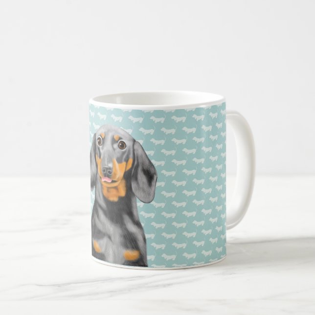 Dachshund Lover Coffee Mug (Devant droit)