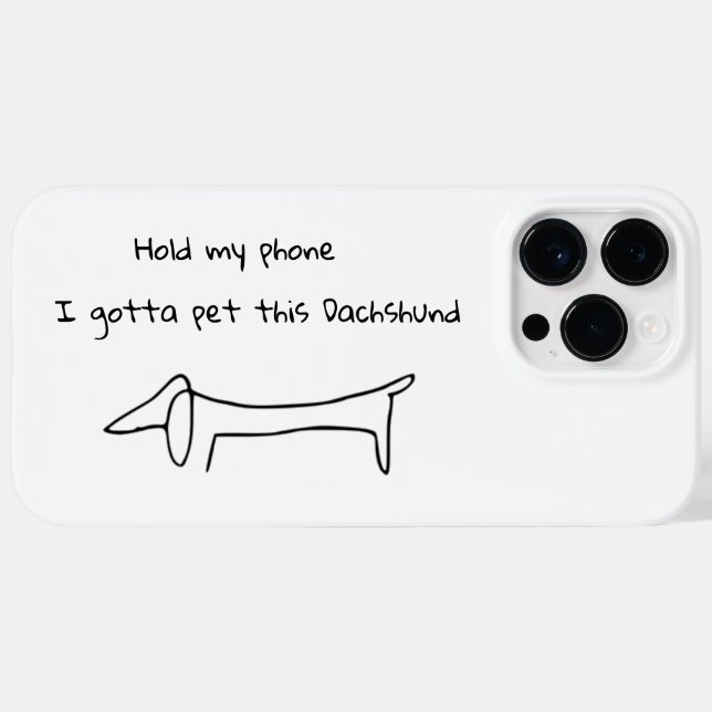 DACHSHUND LOVER Coque-Mate iPhone 14 Pro Max Coque (Verso (horizontal))