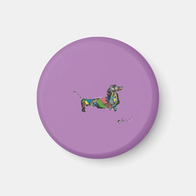 Dachshund Magnet (Devant)