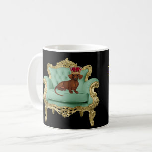 Dachshund Mug King Wiener Chien Doxie Cadeau