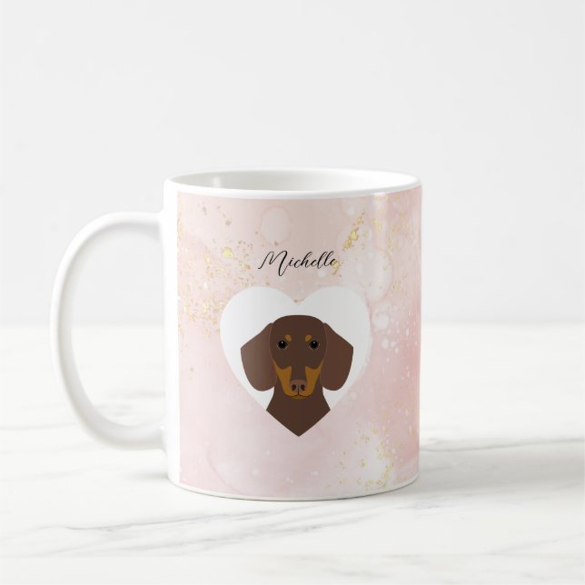 Dachshund Mugs (Gauche)