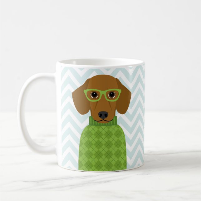 Dachshund Mugs (Gauche)