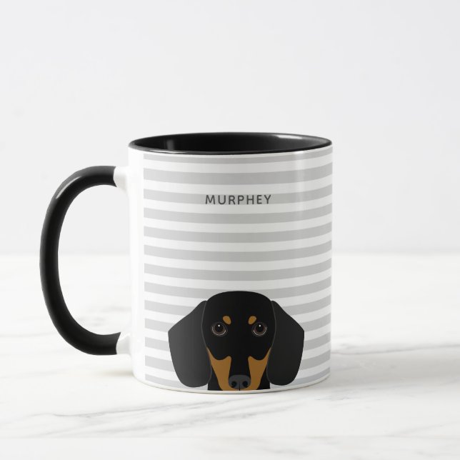 Dachshund Mugs (Gauche)
