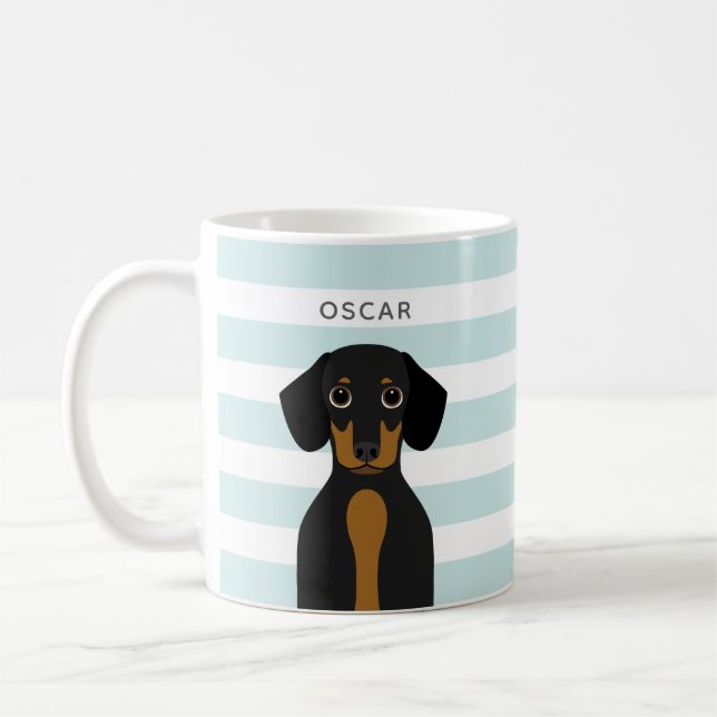 Dachshund Mugs (Gauche)