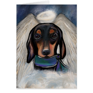 Dachshund noir et feu