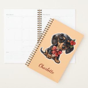 Dachshund personnalisé avec nom personnalisé