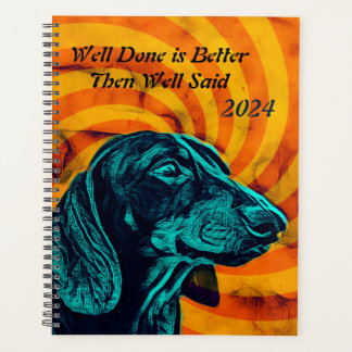 Dachshund Planner Calander