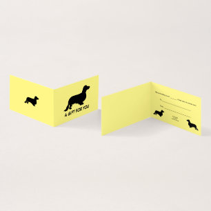 Dachshund Poil Long - Silhouette 1