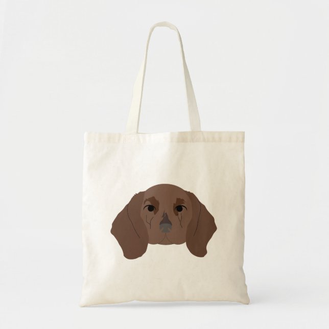 Dachshund sur Sac fourre-tout (Devant)