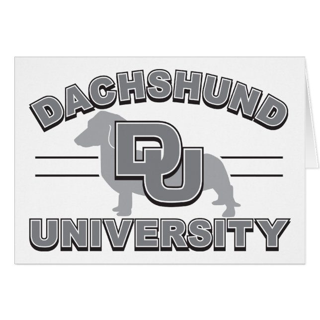 Dachshund University (Devant horizontal)