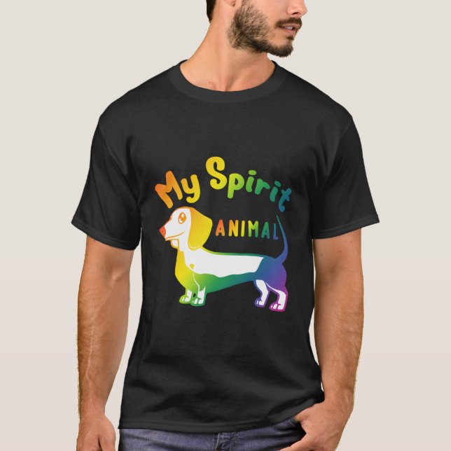 Dachshund Wiener Chien Sweat - shirt à capuche De  (Devant)