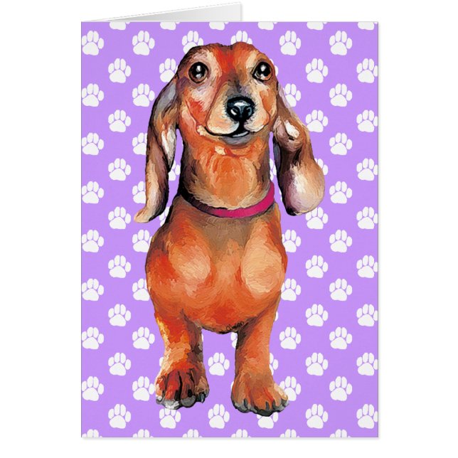 Dachsund Red Doxie (Devant)