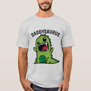 DAD DADDYSAURUS DINOSAUR T-shirts FÊTE DES PÈRES