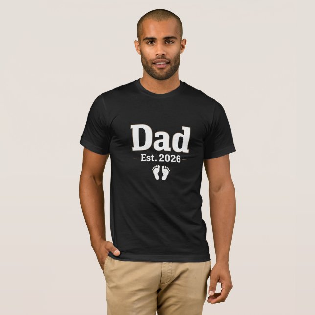 Dad Est. 2026 Tshirt (Devant entier)