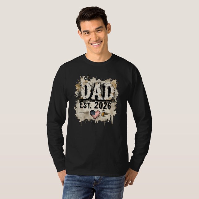 Dad Est 2026 Tshirt (Devant entier)
