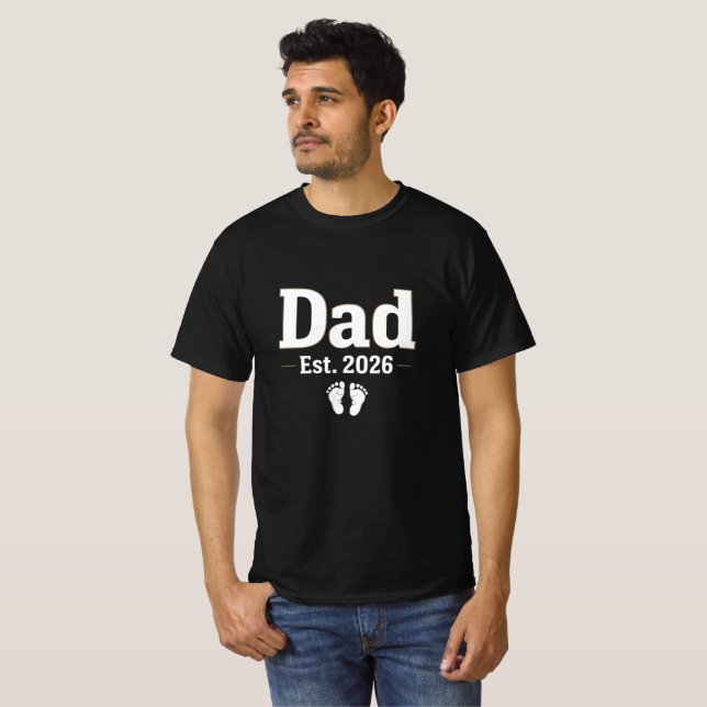 Dad Est. 2026 Tshirt (Devant entier)