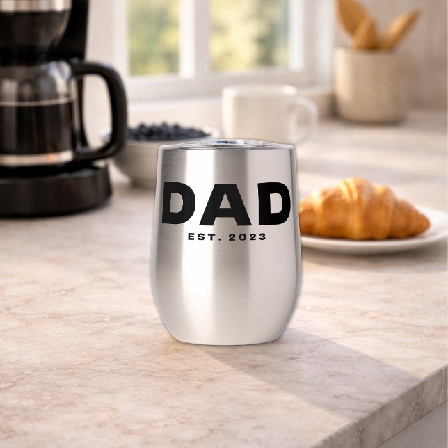 Dad Established New Dad Gift  (Créateur téléchargé)
