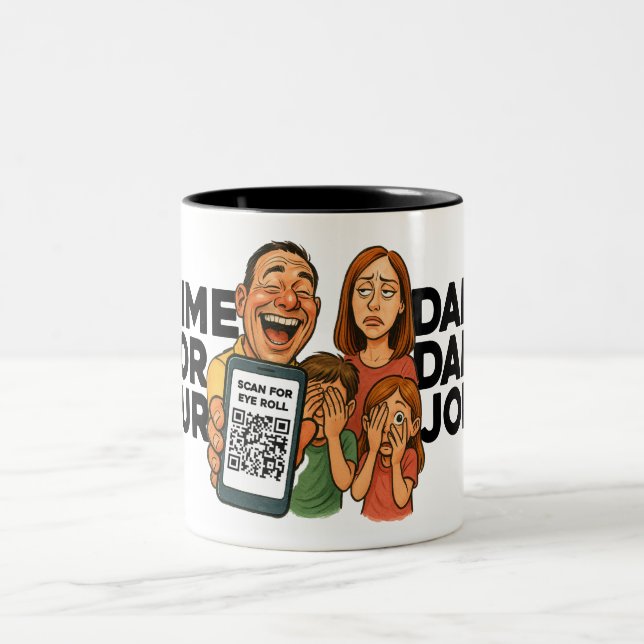 Dad Joke Coffee Mug - A New Dad Joke Every Day (Centre)