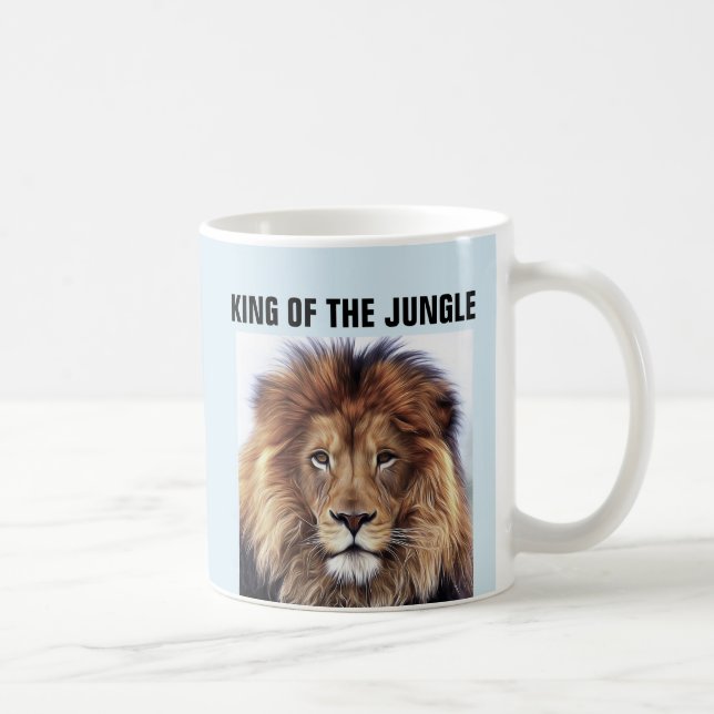DAD KING LION CAFÉ MUG (Droite)