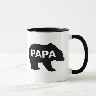 DAD PAPA BEAR CAFÉ MUGS