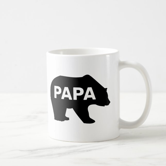 DAD PAPA BEAR CAFÉ MUGS (Droite)