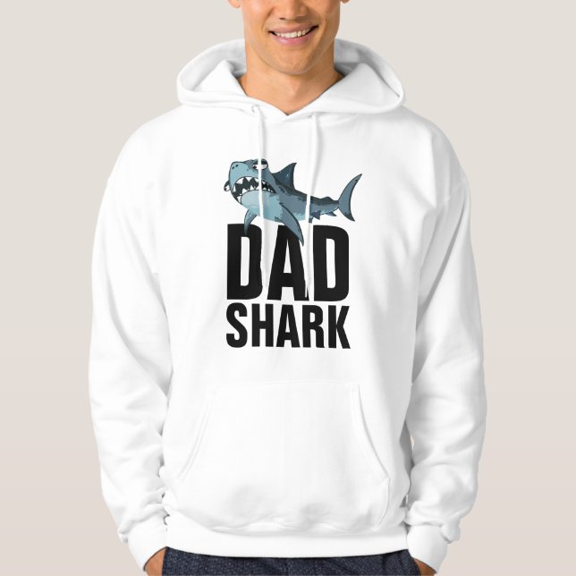 DAD SHARK T-SHIRTS & SWEAT - SHIRTS À CAPUCHE (Devant)