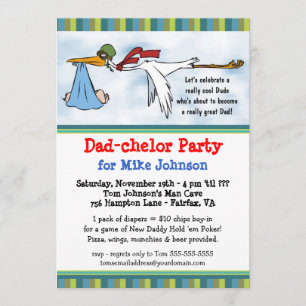 Dadchelor - Invitations à la Coute New Daddy Poker