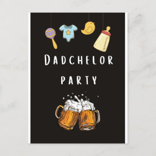 daddy douche couche invitations de fête