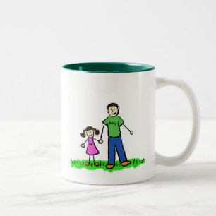 Daddy & Me Mug (Brunette sans titre)