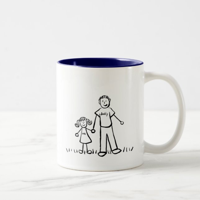 Daddy & Me Mug (Dessin sans titre) (Droit)