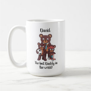 Daddy ou grand-père mug personnalisé