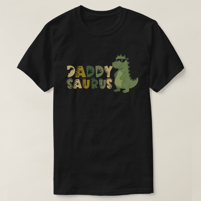 Daddysaurus T-Shirts & T-Shirt Designs, (Design devant)