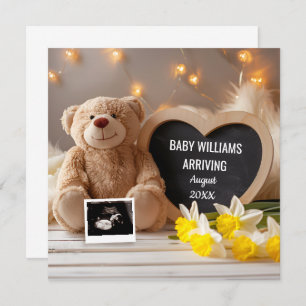 Daffodil Baby Faire-part Médias sociaux